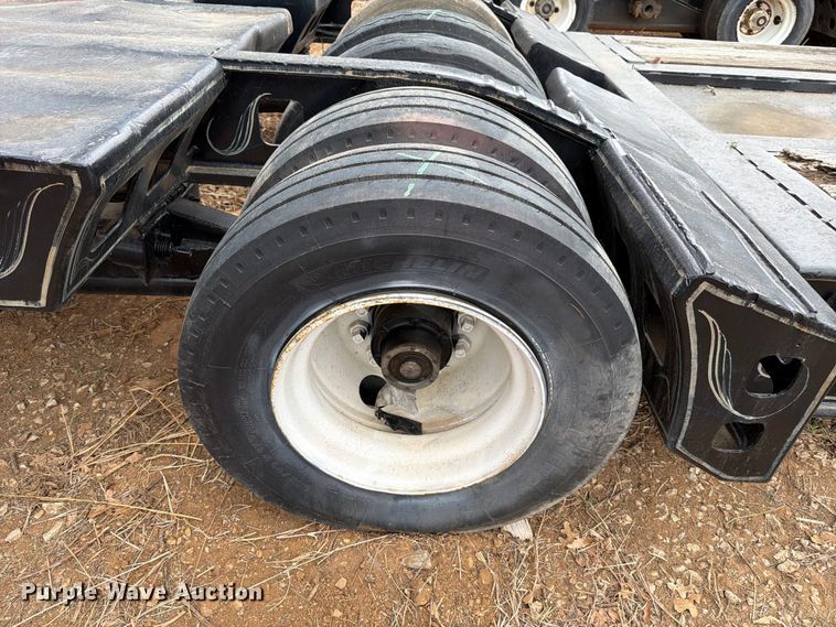 image for item EE1411 1984 Siebert lowboy equipment trailer