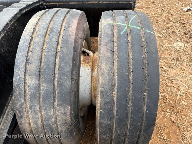 image for item EE1411 1984 Siebert lowboy equipment trailer