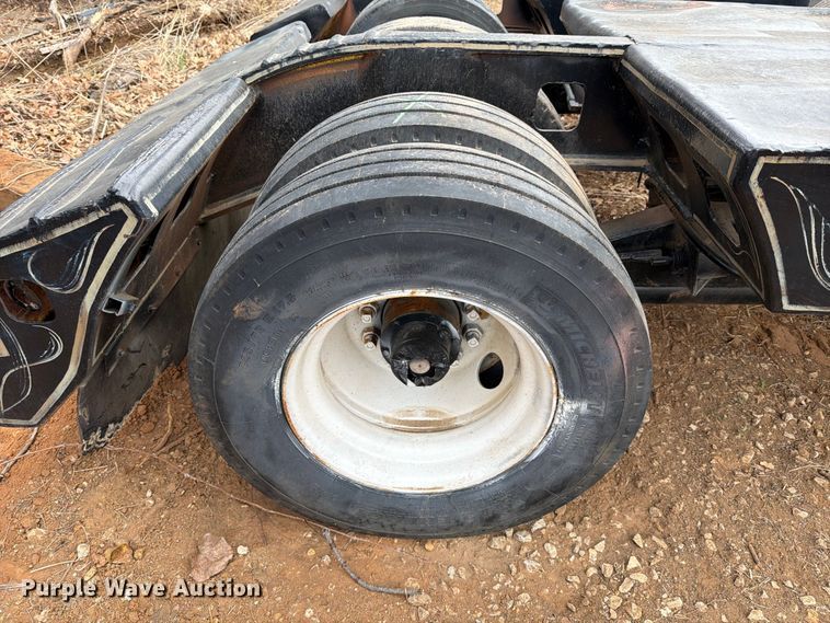 image for item EE1411 1984 Siebert lowboy equipment trailer