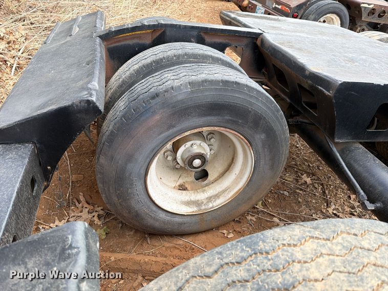 image for item EE1411 1984 Siebert lowboy equipment trailer