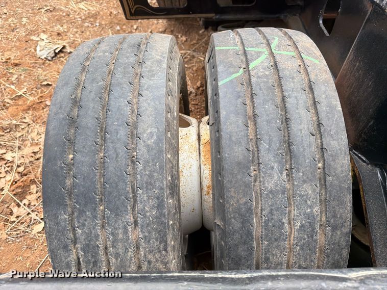 image for item EE1411 1984 Siebert lowboy equipment trailer