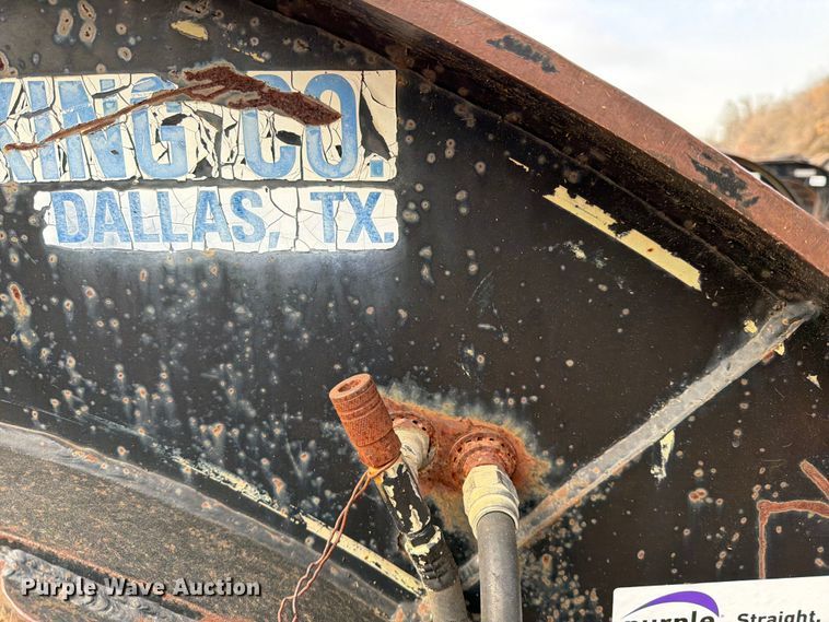 image for item EE1412 1985 Cozad lowboy equipment trailer