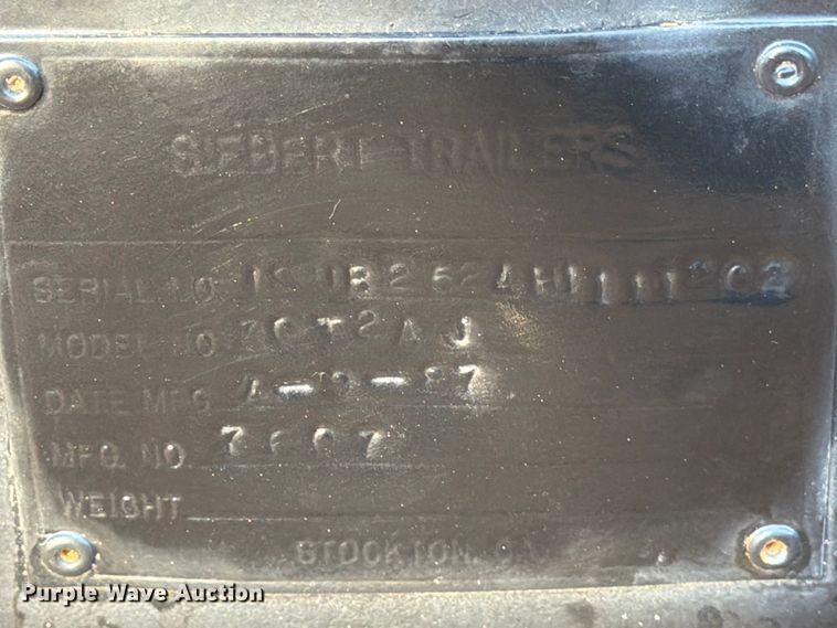 image for item EE1416 Siebert 30T2AJ jeep axle