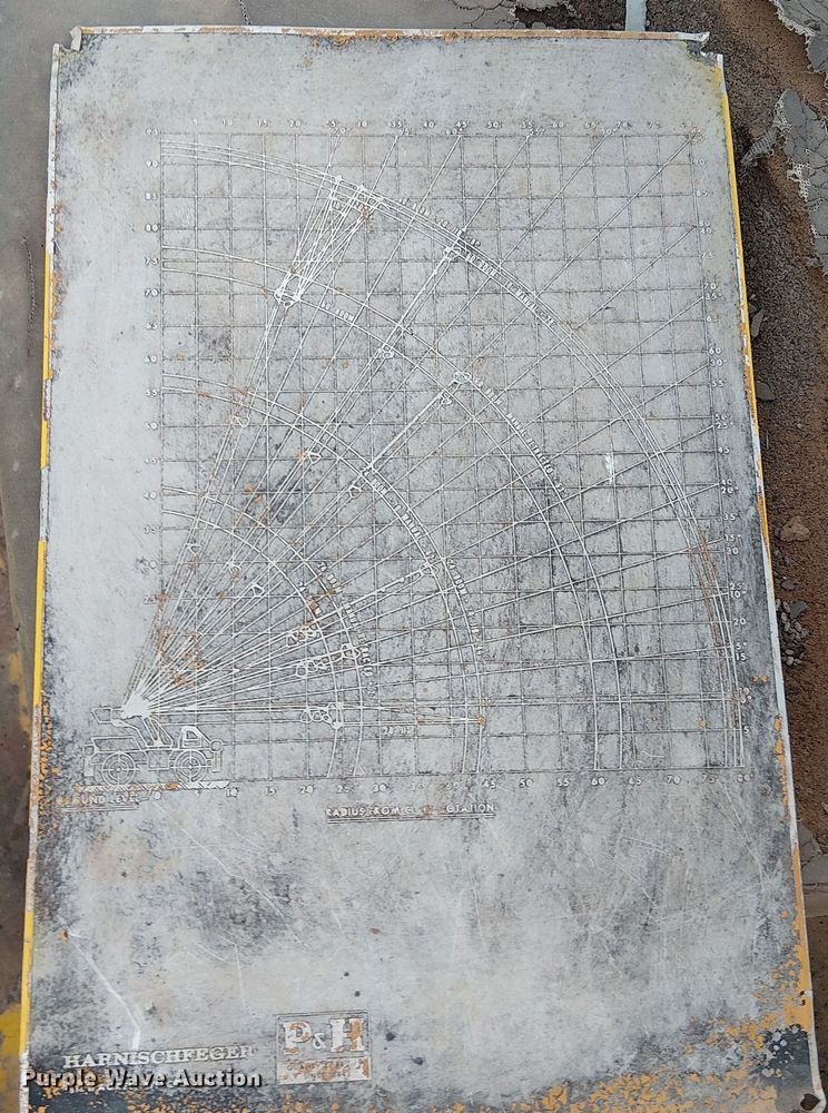 image for item EE1433 P&H crane truck