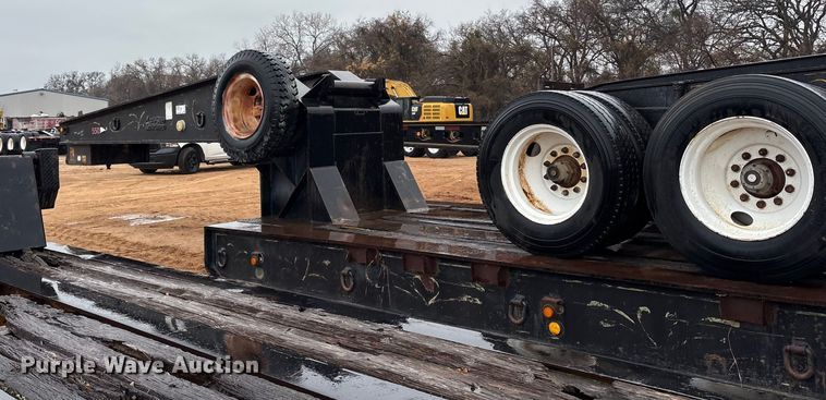 image for item EE1436 1964 Loadcraft M4-910-DDSLB lowboy equipment trailer