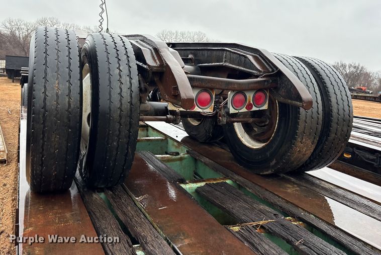 image for item EE1436 1964 Loadcraft M4-910-DDSLB lowboy equipment trailer