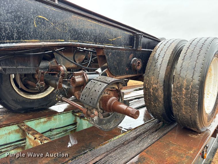 image for item EE1436 1964 Loadcraft M4-910-DDSLB lowboy equipment trailer