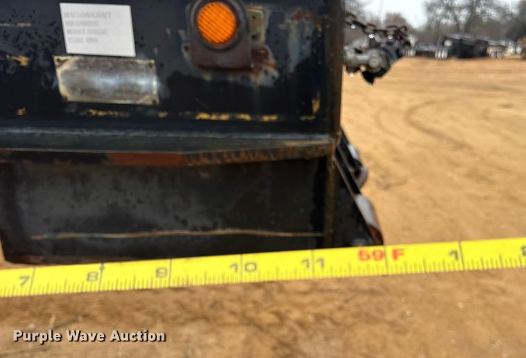 image for item EE1436 1964 Loadcraft M4-910-DDSLB lowboy equipment trailer