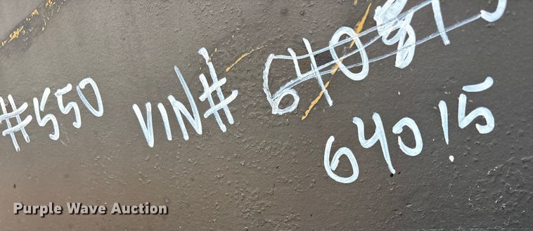 image for item EE1436 1964 Loadcraft M4-910-DDSLB lowboy equipment trailer