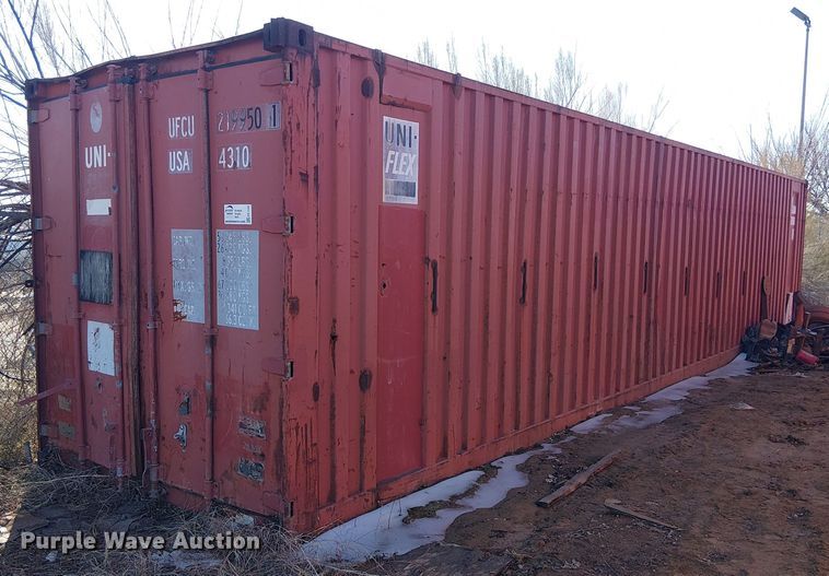 image for item EE1449 1978 Uni-Flex shipping container
