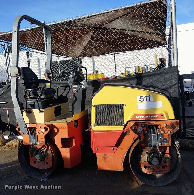 image for item EE5124 Dynapac CC1200 double drum vibratory roller