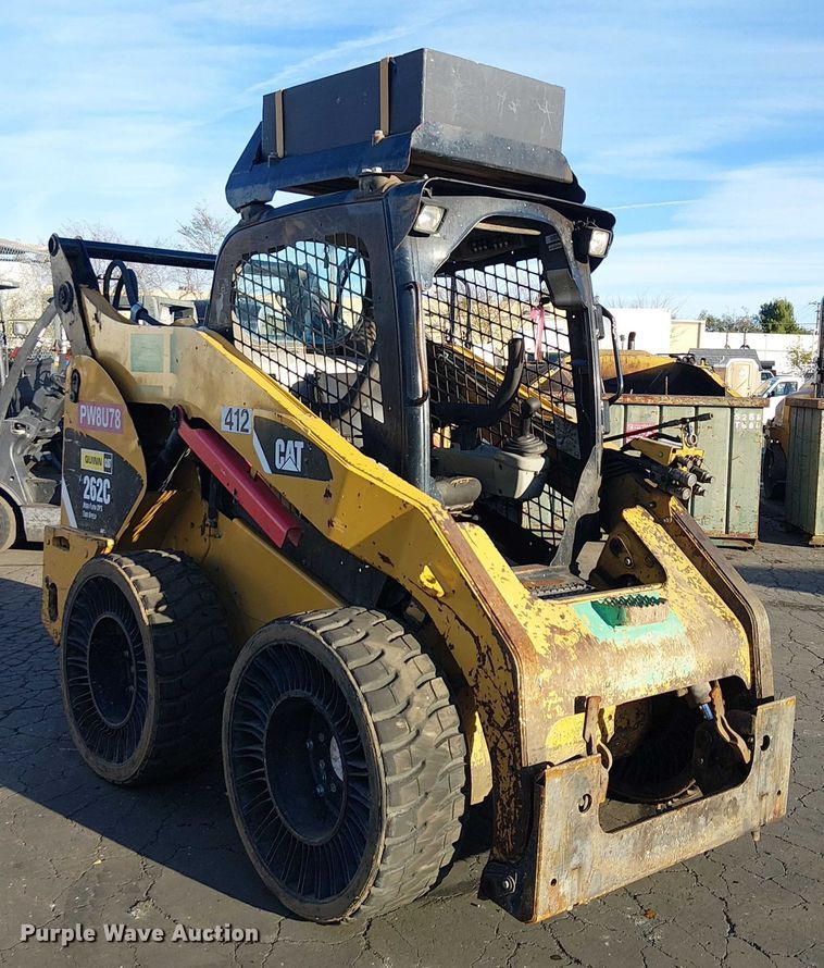 image for item EE5125 2012 Caterpillar 262C skid steer loader