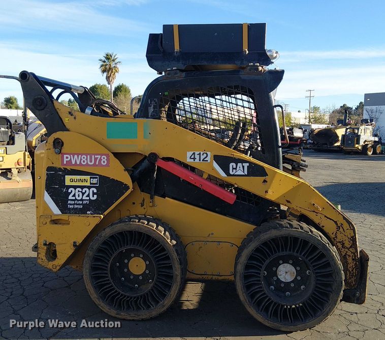 image for item EE5125 2012 Caterpillar 262C skid steer loader