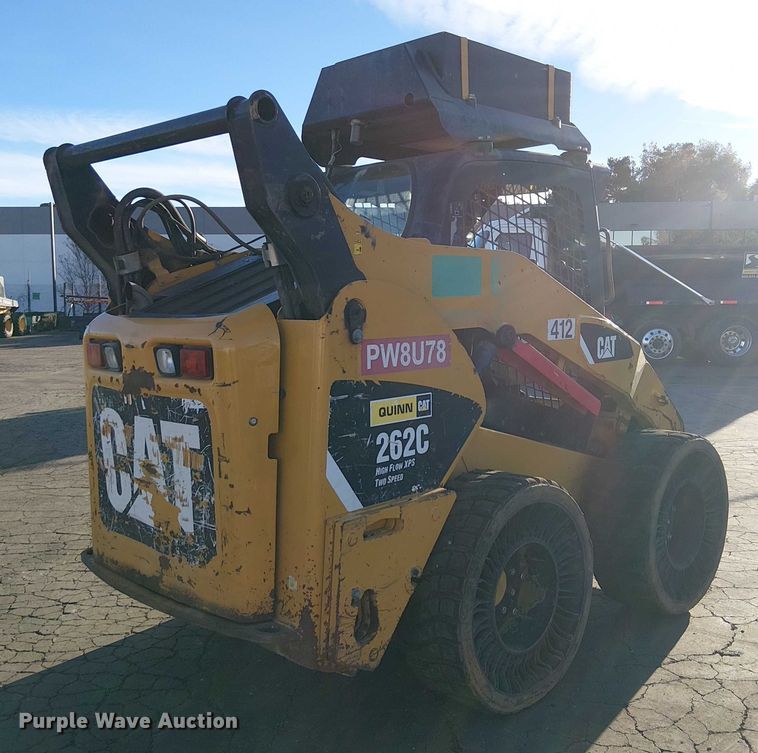 image for item EE5125 2012 Caterpillar 262C skid steer loader