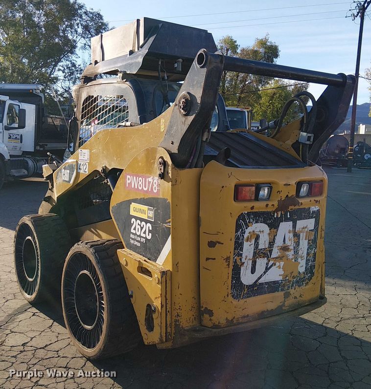 image for item EE5125 2012 Caterpillar 262C skid steer loader