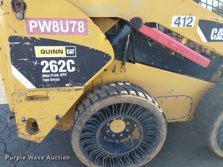 image for item EE5125 2012 Caterpillar 262C skid steer loader
