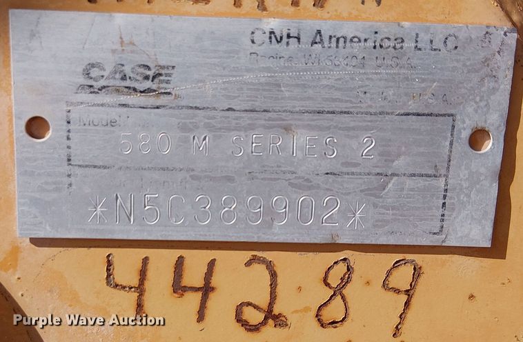 image for item EE5141 2005 Case 580M Series 2 backhoe