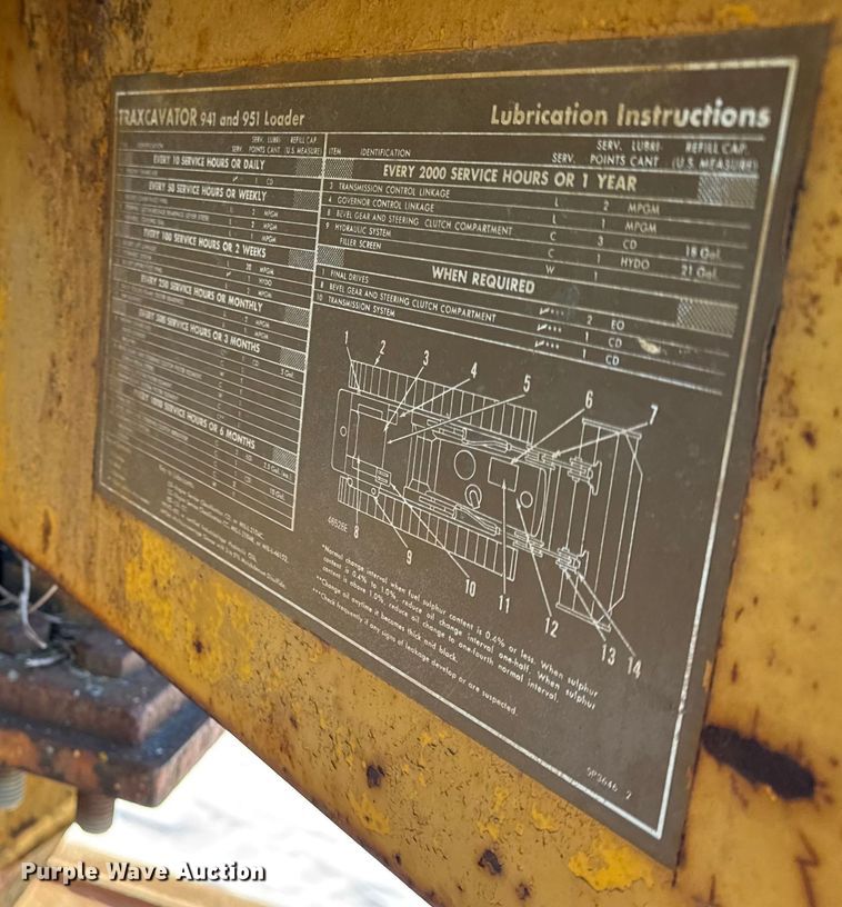 image for item EF2362 Caterpillar 951C track loader