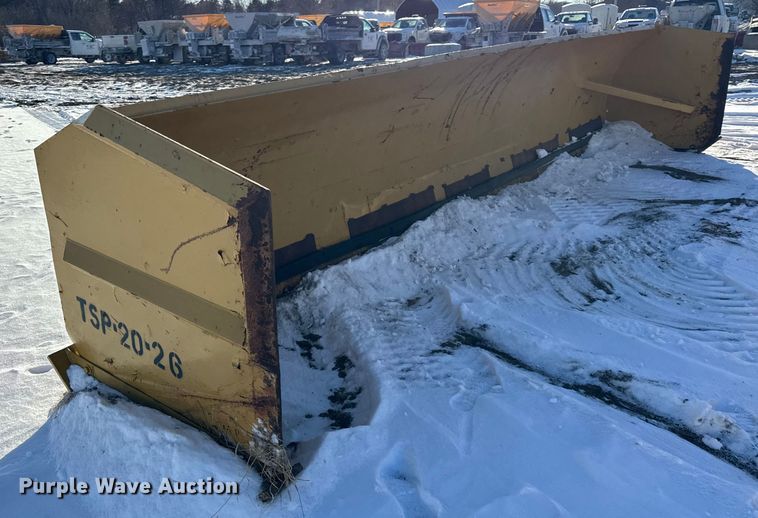 image for item EF2364 ProTech wheel loader snow pusher