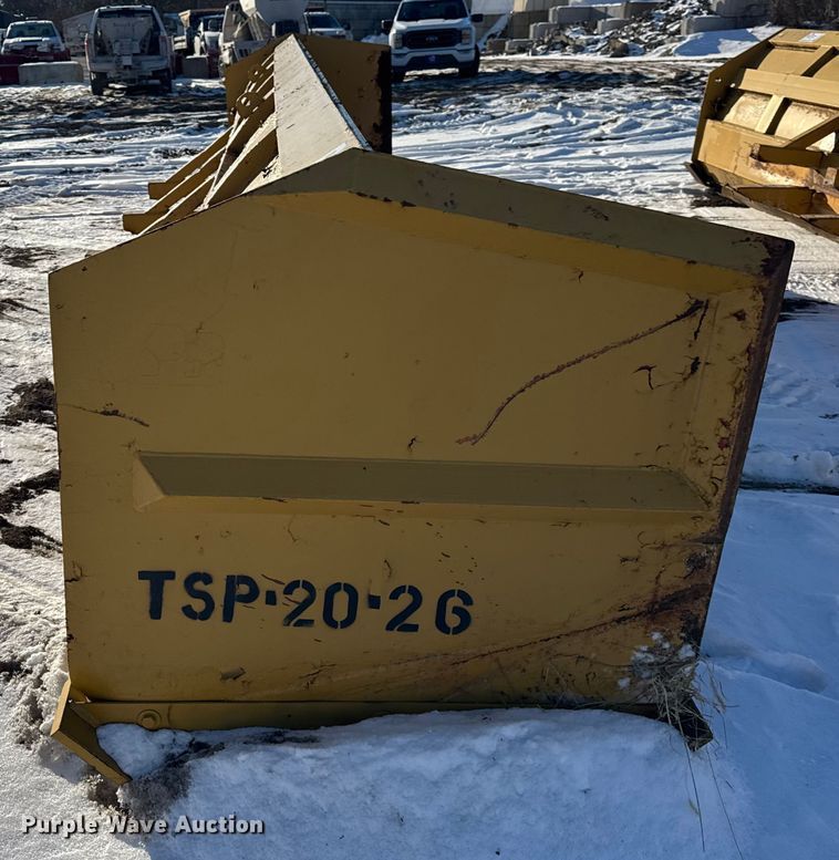 image for item EF2364 ProTech wheel loader snow pusher