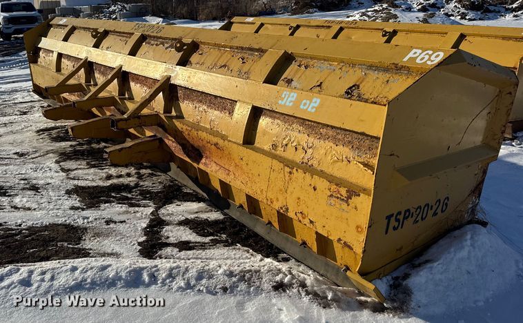 image for item EF2364 ProTech wheel loader snow pusher