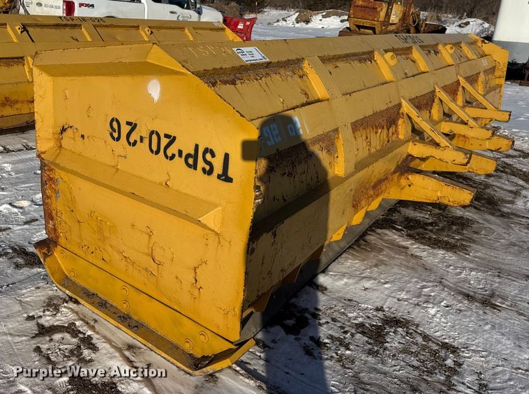 image for item EF2364 ProTech wheel loader snow pusher