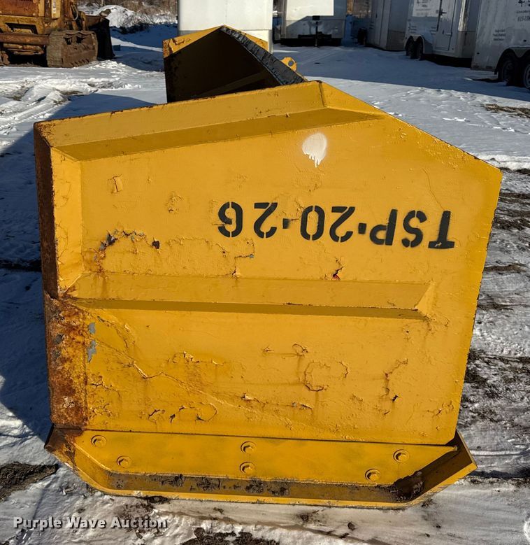 image for item EF2364 ProTech wheel loader snow pusher