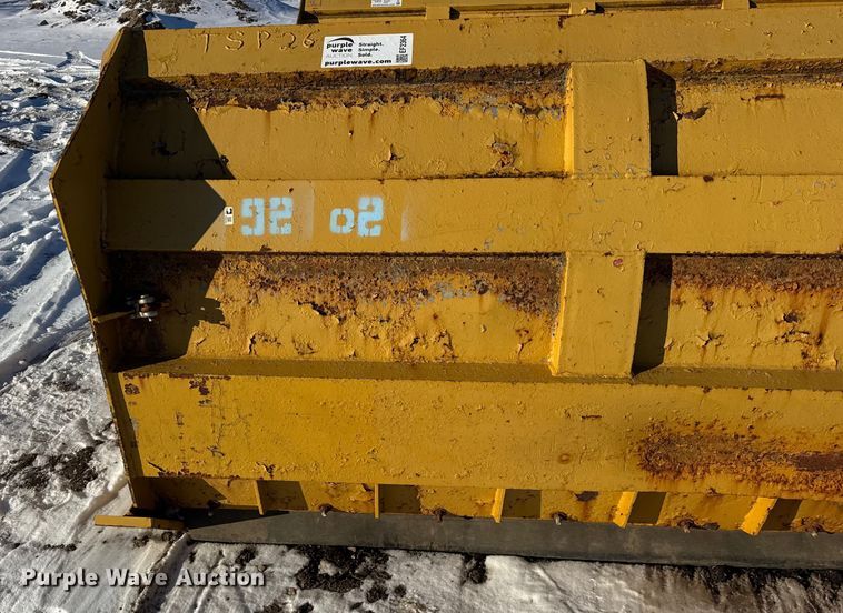 image for item EF2364 ProTech wheel loader snow pusher