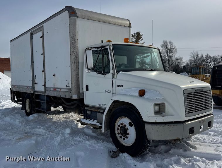 image for item EF2369 1996 Freightliner FL70 box truck