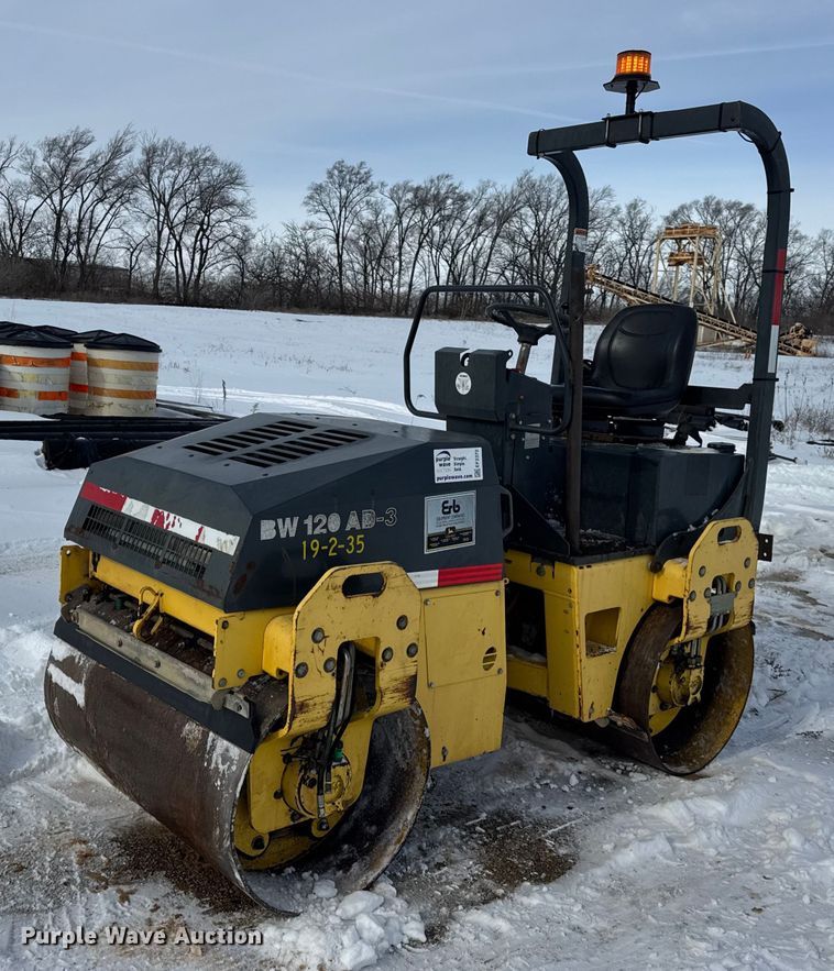 image for item EF2372 2000 Bomag BW120 AD3 double drum vibratory roller