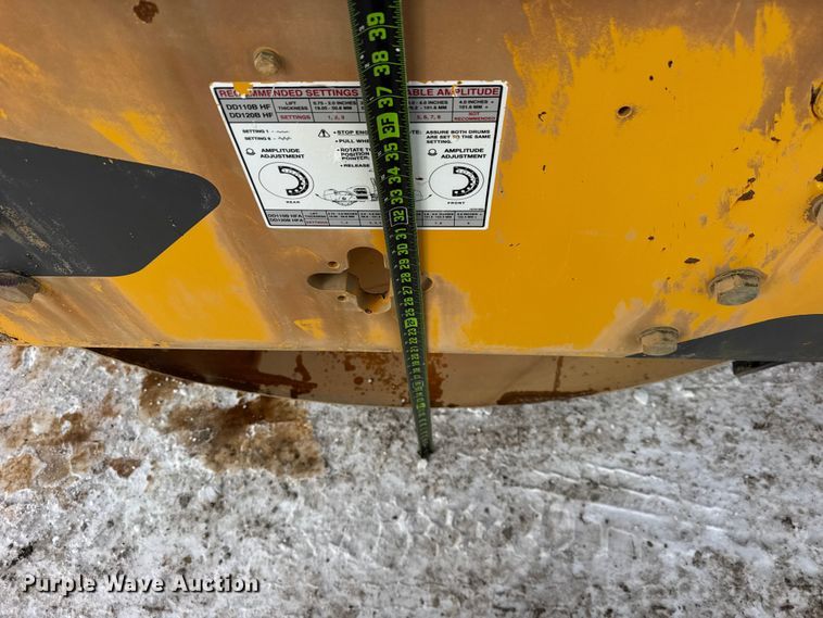 image for item EF2373 2016 Volvo DD120B double drum vibratory roller