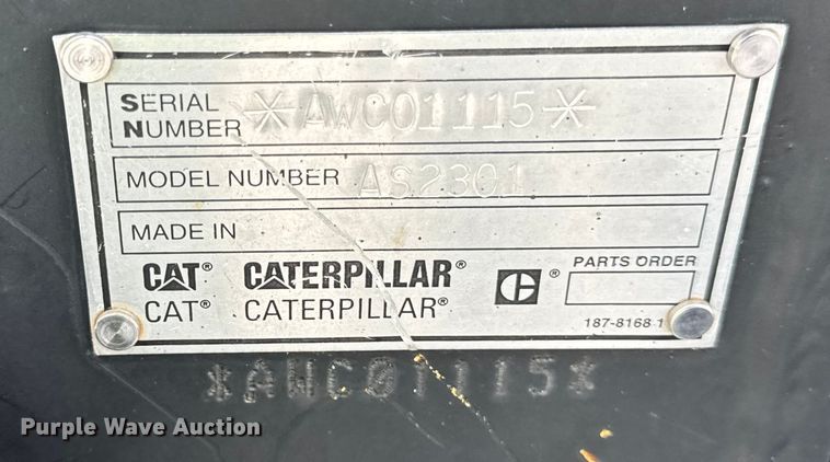 image for item EF2374 2010 Caterpillar AP1055D paver