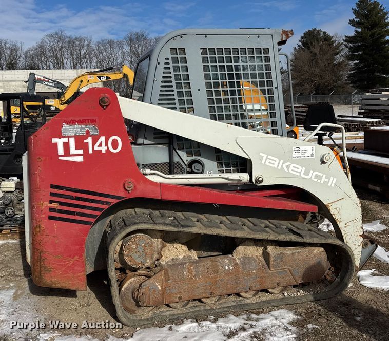 image for item EF2376 2008 Takeuchi TL140 skid steer loader