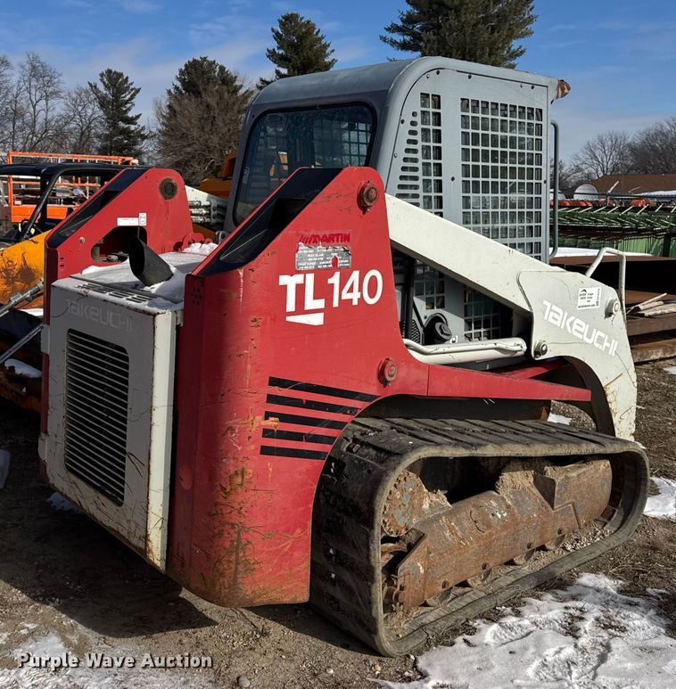 image for item EF2376 2008 Takeuchi TL140 skid steer loader
