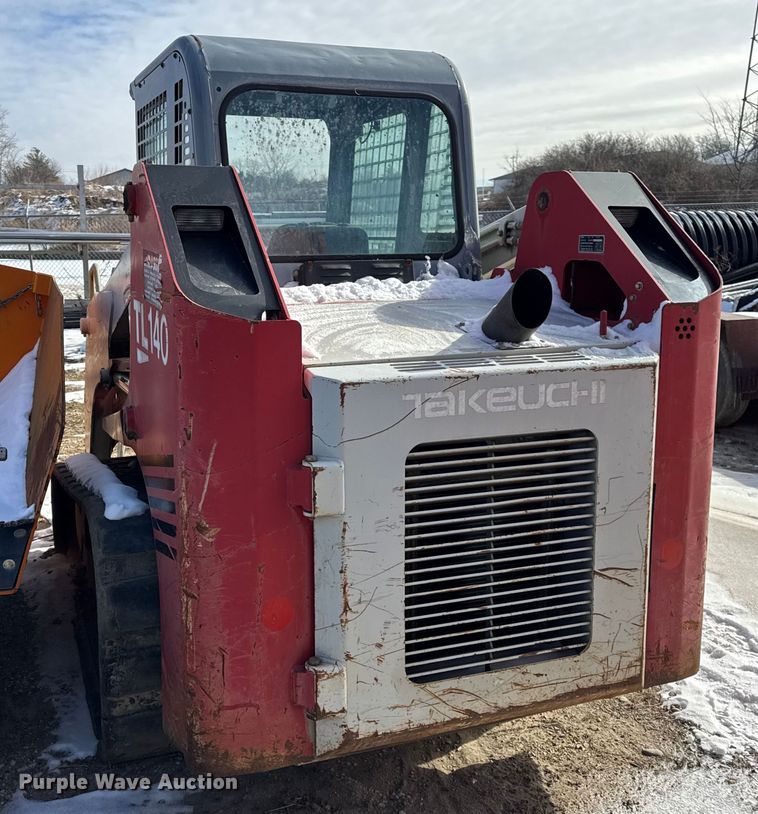 image for item EF2376 2008 Takeuchi TL140 skid steer loader