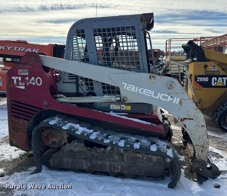 image for item EF2377 2008 Takeuchi TL140 skid steer loader