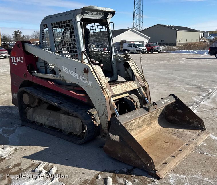 MINI CARGADOR SOBRE RUEDAS 2006 TAKEUCHI TL140