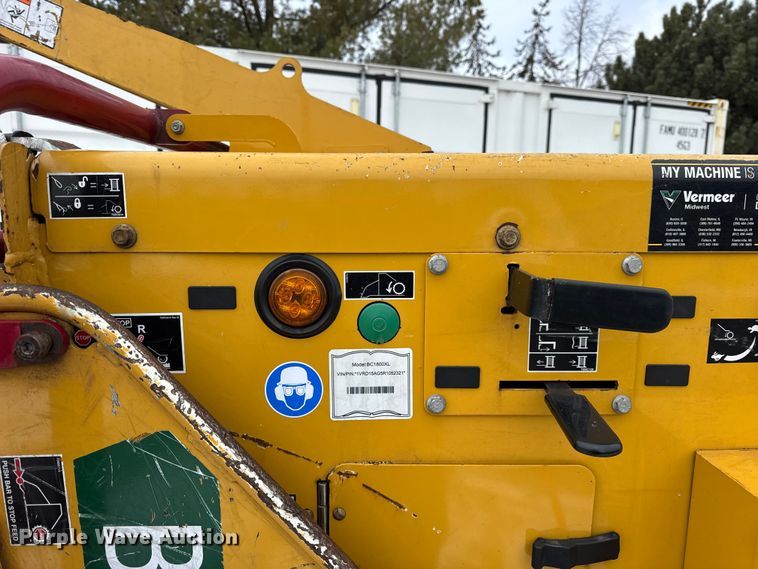image for item EF2393 2024 Vermeer BC1800XL wood chipper