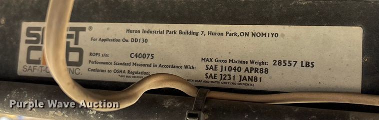 image for item EF6316 Ingersoll Rand DD-130 double drum vibratory roller