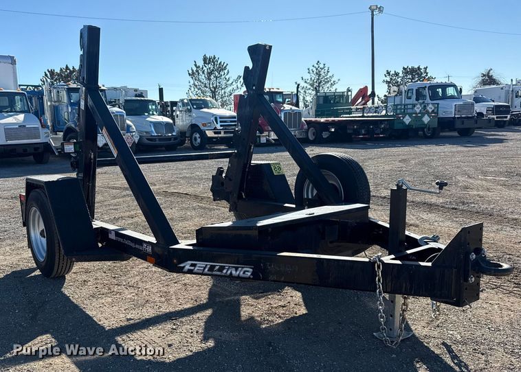 image for item EG1925 2023 Felling Trailers FT-8R reel trailer