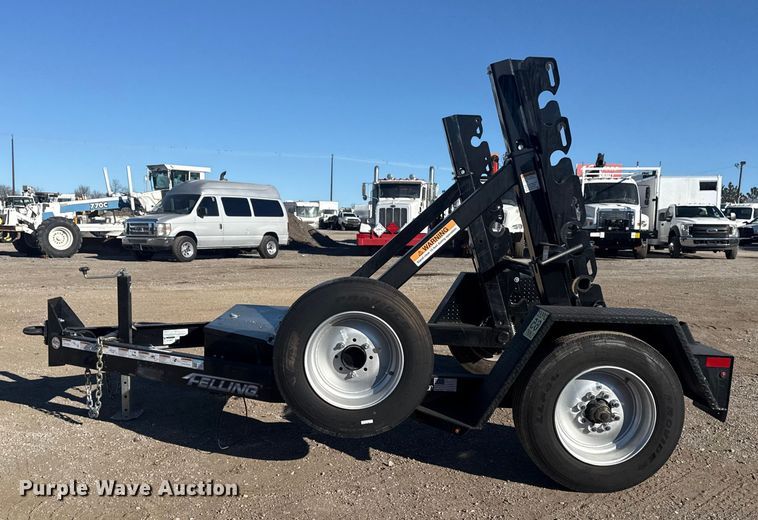 image for item EG1925 2023 Felling Trailers FT-8R reel trailer