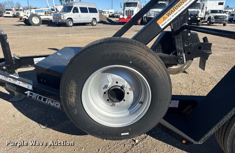 image for item EG1925 2023 Felling Trailers FT-8R reel trailer
