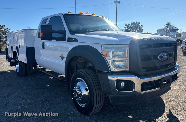 image for item EG1926 2015 Ford F550 Super Duty XL utility / service truck