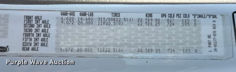 image for item EG1934 2007 Freightliner Business Class M2 crane truck