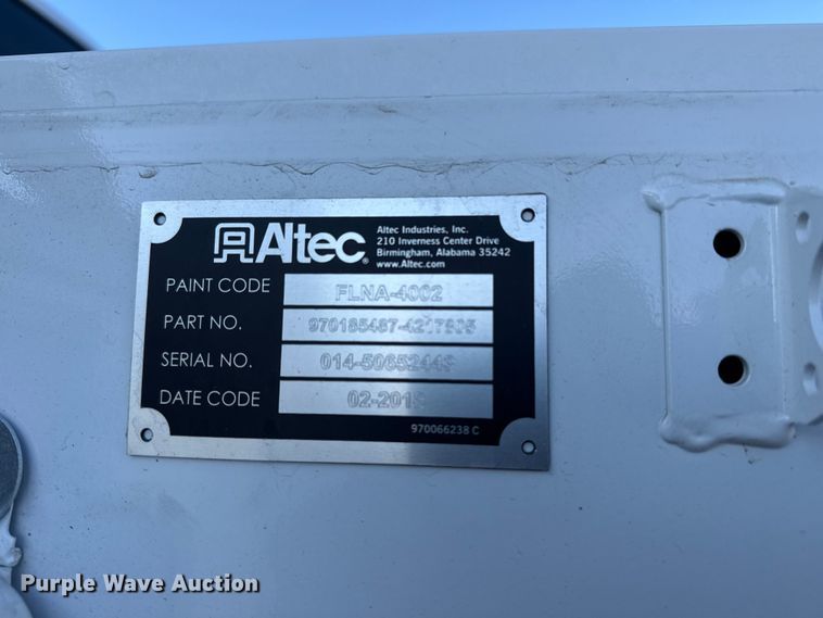 image for item EG1937 2018 Ford F750 Super Duty bucket truck