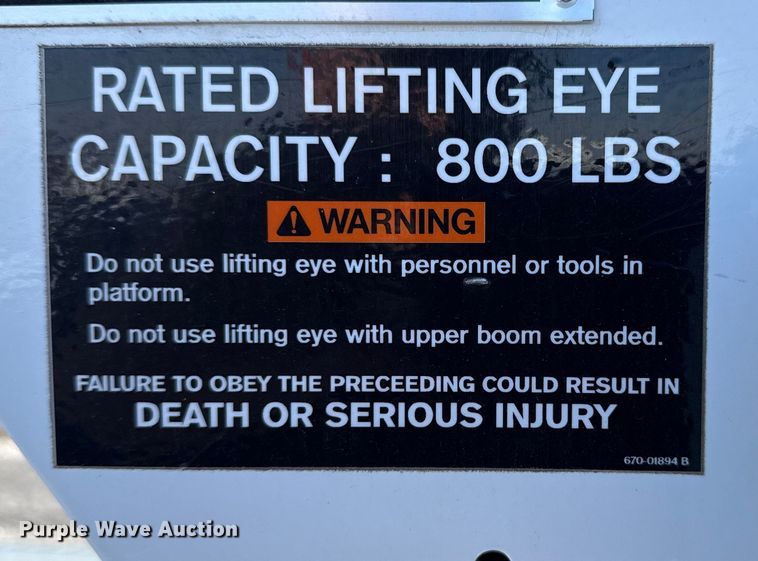 image for item EG1937 2018 Ford F750 Super Duty bucket truck