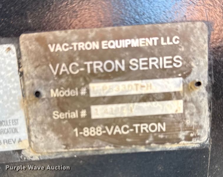image for item EG1938 2014 Vac-Tron LP533DT-H vacuum excavator