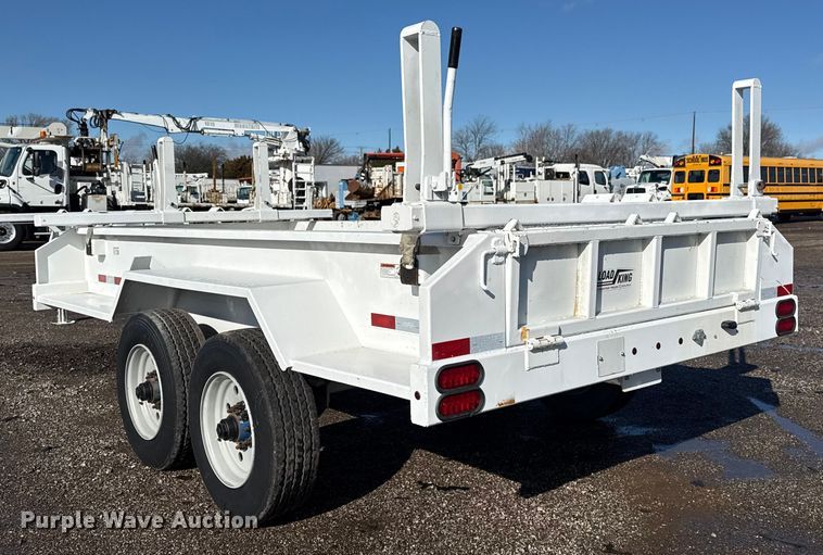 image for item EG1947 2019 Load King LK122PT utility trailer