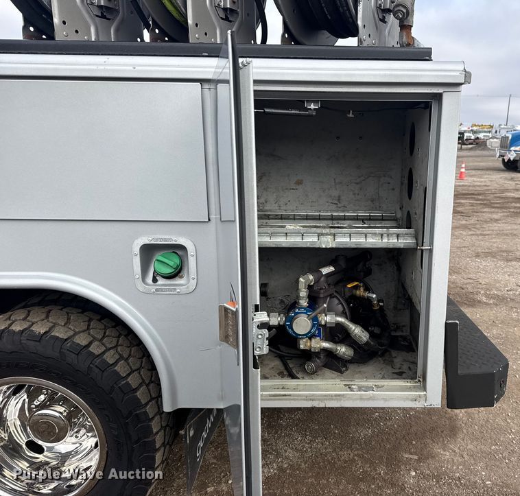 image for item EG1957 2017 Ford F350 XL Ext. Cab utility bed pickup truck