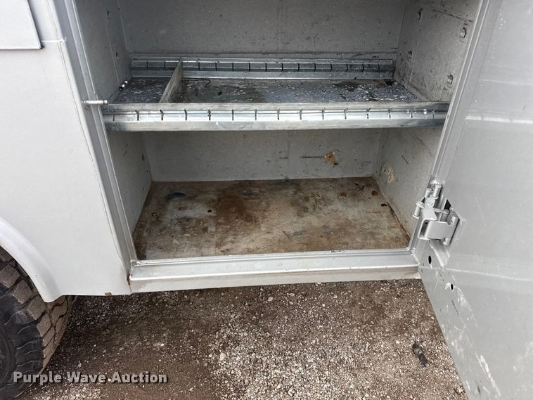 image for item EG1957 2017 Ford F350 XL Ext. Cab utility bed pickup truck